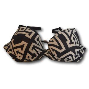 Pink Victoria Secret Bra Black & White Logo Size: 32B